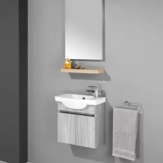 Sanglass UNI-40P magasfényű akril fürdőszobai polc, többféle színben